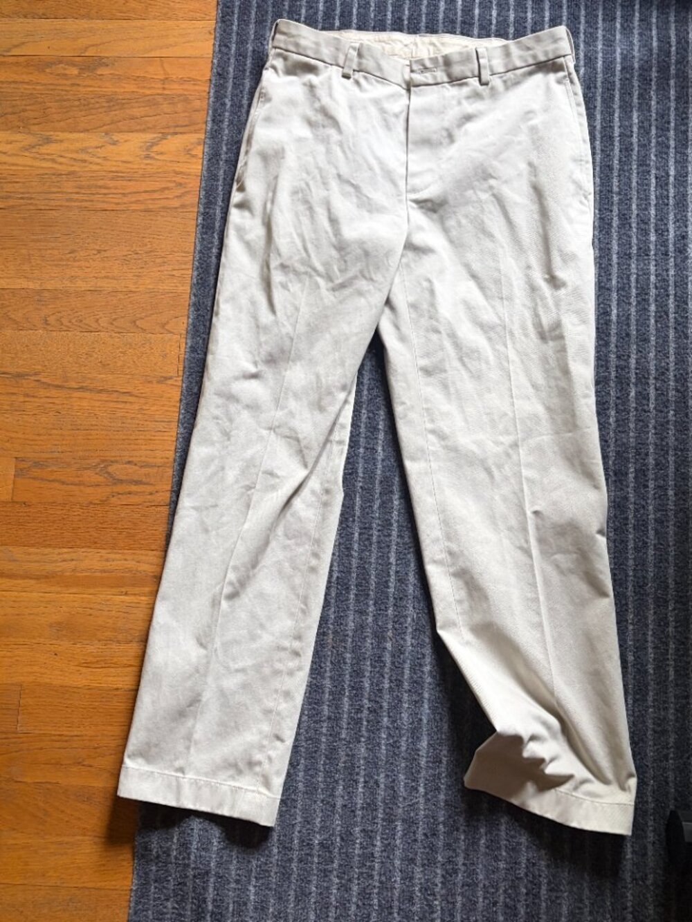 Brooks Brothers 32X30 346 Advantage Chino Clark Men's Pants Khaki Tan - Picture 2 of 6